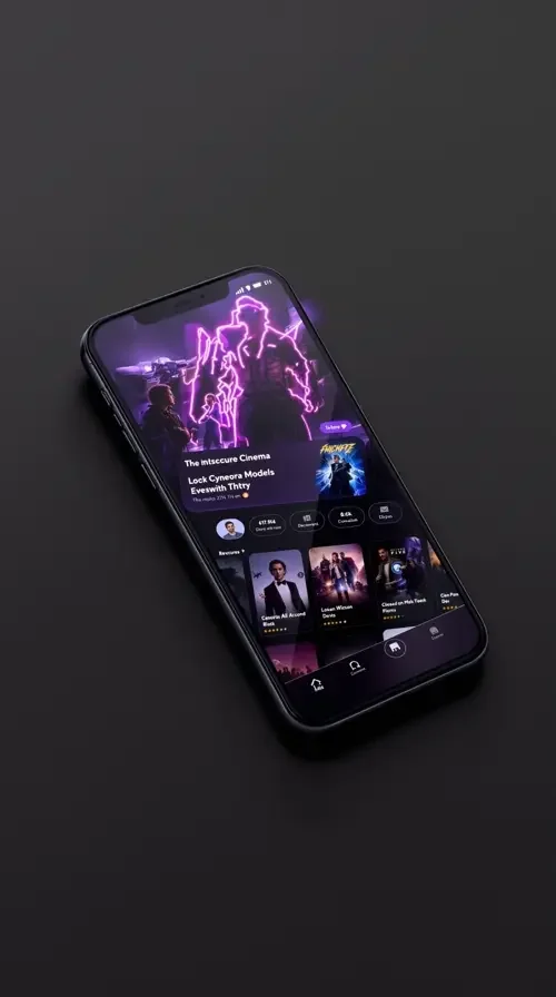 xxx影院APP界面预览